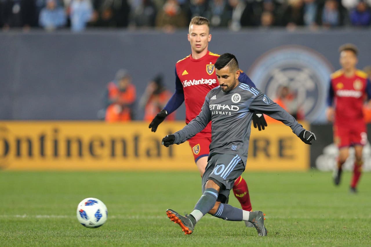 NYCFC continúa invicto y de superlíder al golear 4-0 a Real Salt Lake en el regreso de David Villa