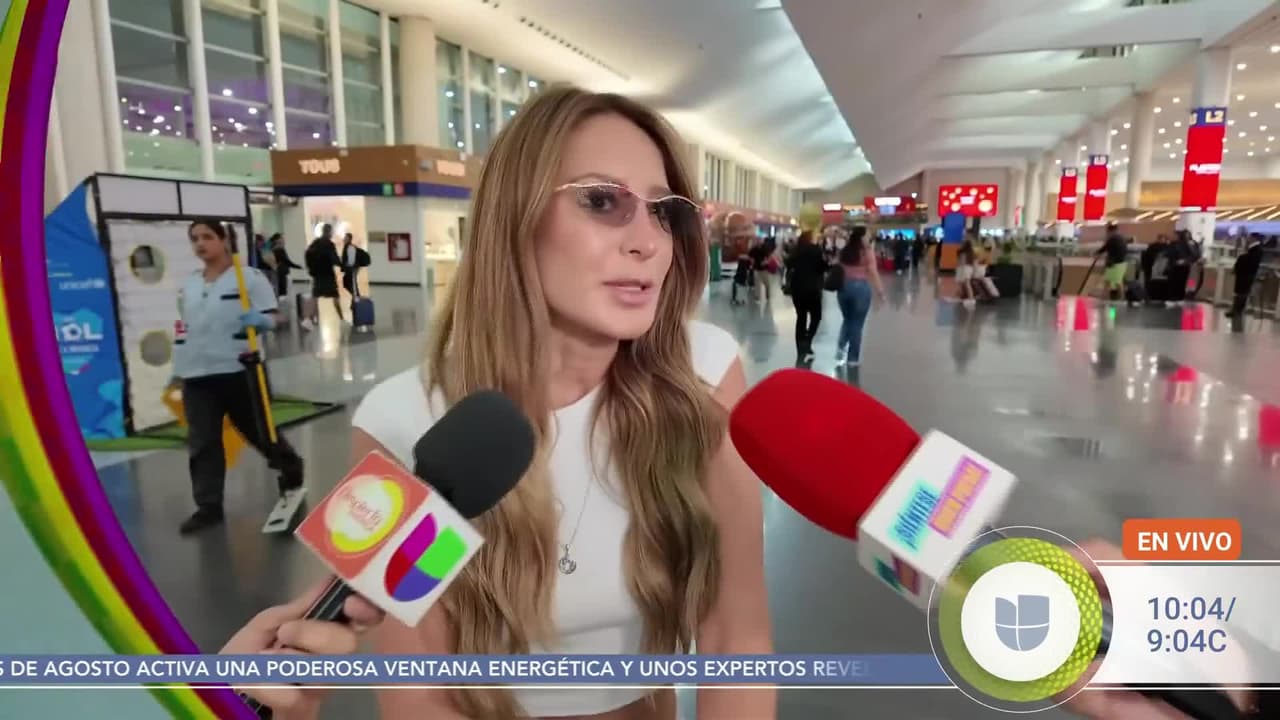 Geraldine Bazán se refiere a las fotos de Gabriel Soto y su novia