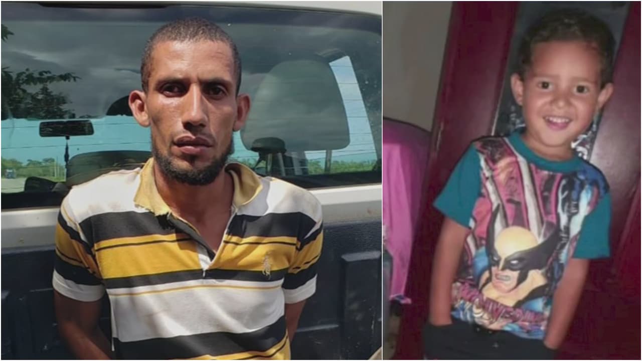 <b>Un hombre es acusado de matar y enterrar a su hijo de 4 años: dice que una voz se lo ordenó</b>
<br>
<br>De acuerdo a los testigos, el hombre salió con el niño a buscar leña y asesinó a golpes al menor porque, según contó, una voz se lo ordenó. Lo enterró en complicidad con su esposa en una zona cercana y ambos se dieron a la fuga. Los vecinos ayudaron a detener al hombre.