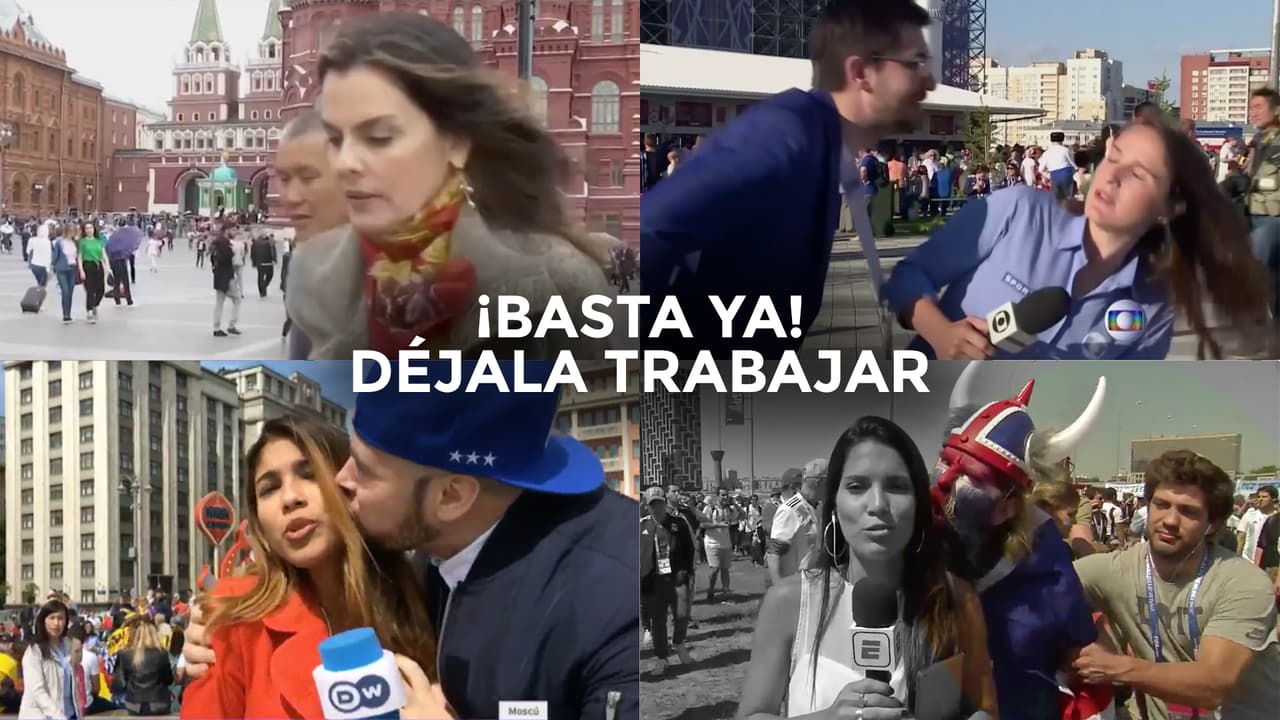 ¡Basta, déjala trabajar! Buscando frenar el acoso sexual a periodistas durante el Mundial