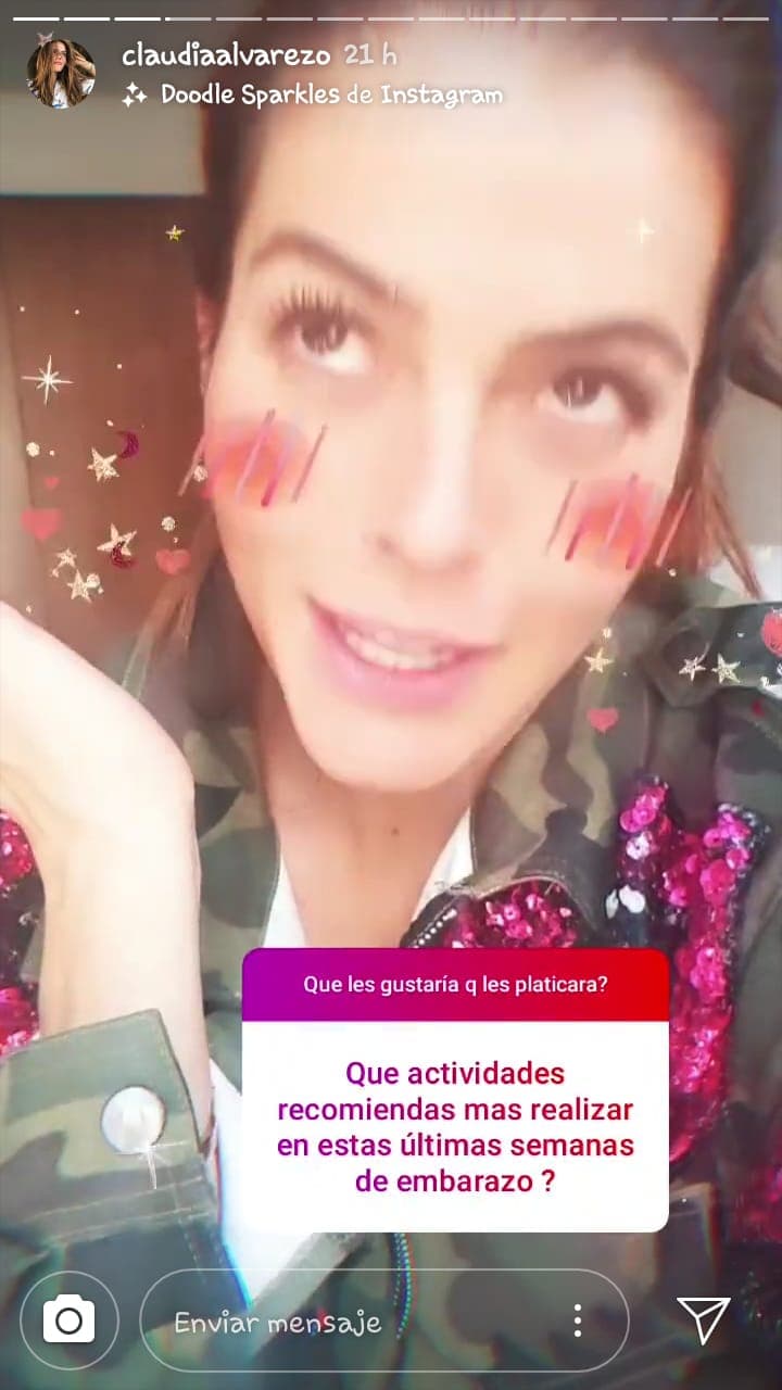 La actriz de telenovelas como ‘En tierras salvajes’ recomendó algunas actividades, pero la primera que advirtió fue: "Hacerle caso al doctor".