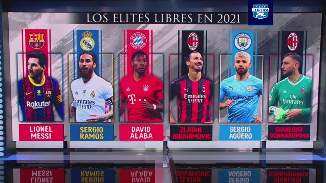 Messi, Zlatan y Ramos, entre los cracks que terminan contrato