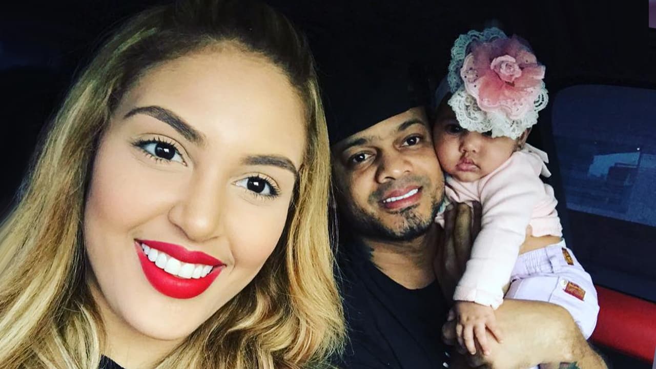 Nabila Tapia y Miguel Ángel Valerio Lebrón son los felices padres de Living Mariët.