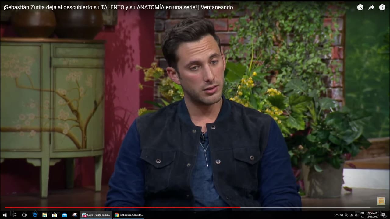 En agosto siguiente, Sebastián Zurita asistió al programa Ventaneando, en donde habló de que el día de la muerte de su madre estaba de visita en Los Ángeles y tuvo que quedarse ahí, aunque estaba a mitad de rodaje de El juego de las llaves.