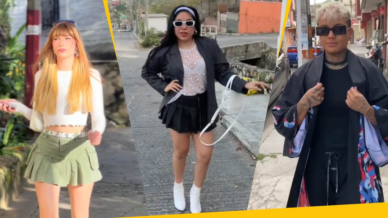 Jóvenes 'aesthetic' en barrios humildes: el trend de TikTok que muestra la realidad de los 'outfits'