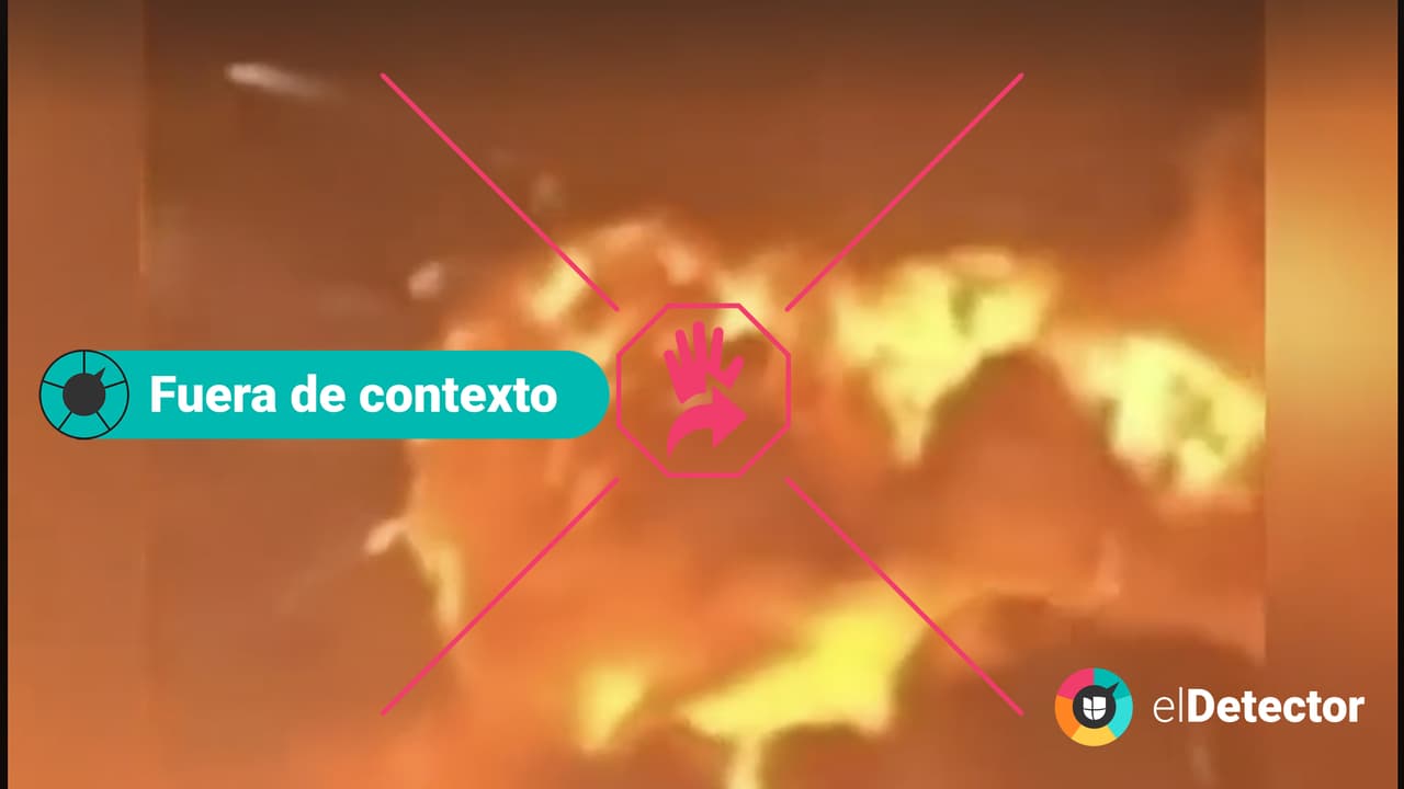 <h3 class="cms-H3-H3"><b>No es el ataque militar de Rusia, sino una explosión en China</b></h3>
<b> </b>Este clip, uno de los más viralizados como una supuesta escena del ataque militar de Rusia a Ucrania, está
<b> fuera de contexto</b>: es real, pero ocurrió en otro año, otro país y otra circunstancia. 
<b>Se trata de una explosión registrada en un almacén de la localidad de Tianjin, en China en 2015,</b> siete años antes de que el presidente Vladimir Putin decidiera efectuar acciones militares en Ucrania.
<br>
<br>También forma parte del video de Facebook Watch que
<a href="https://www.univision.com/noticias/no-evidencias-fuera-contexto-falso-video-facebook-ataque-ruso-ucrania"> <u>verificamos en </u><b>elDetector</b></a>, con ayuda de otros verificadores de la International Fact-Checking Network como
<a href="https://mythdetector.ge/en/pro-kremlin-alt-info-shows-footage-of-chemical-warehouse-explosion-in-china-while-talking-about-the-russia-ukraine-war/"><i> Myth Detector,</i><u> de Georgia</u></a>.
<br>