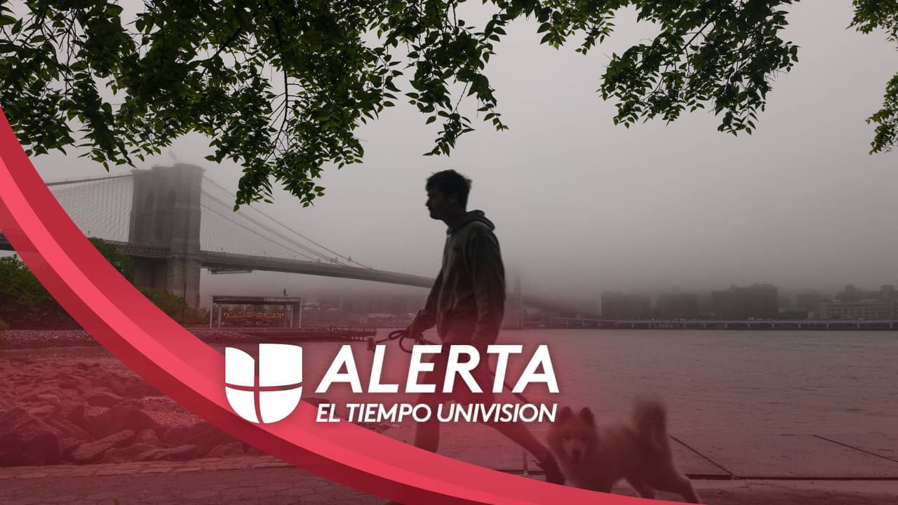 Lluvias y tormentas le esperan a la ciudad de Nueva York este lunes, según el pronóstico del tiempo