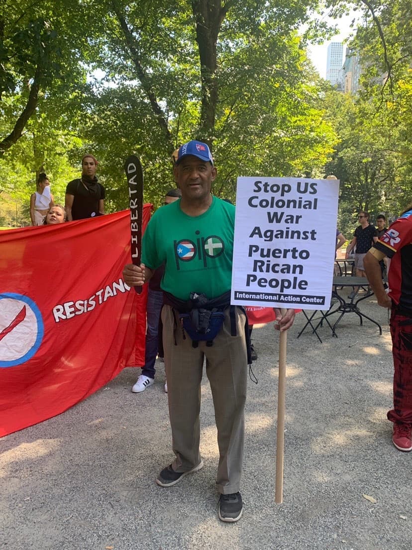 "Pongan alto a la guerra colonial de EEUU contra el pueblo de Puerto Rico"