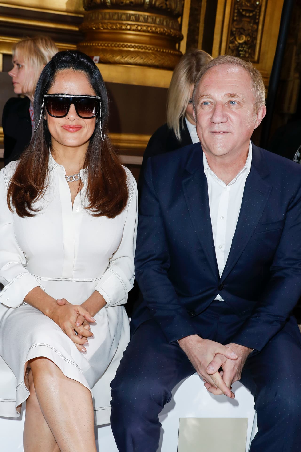 Salma también habló sobre la hija de Kim: "Esas son las buenas noticias y gracias a Dios que su pequeña hija no estaba aquí".