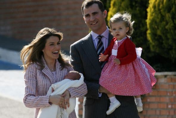 Ellos son la nueva familia al frente del trono de España.