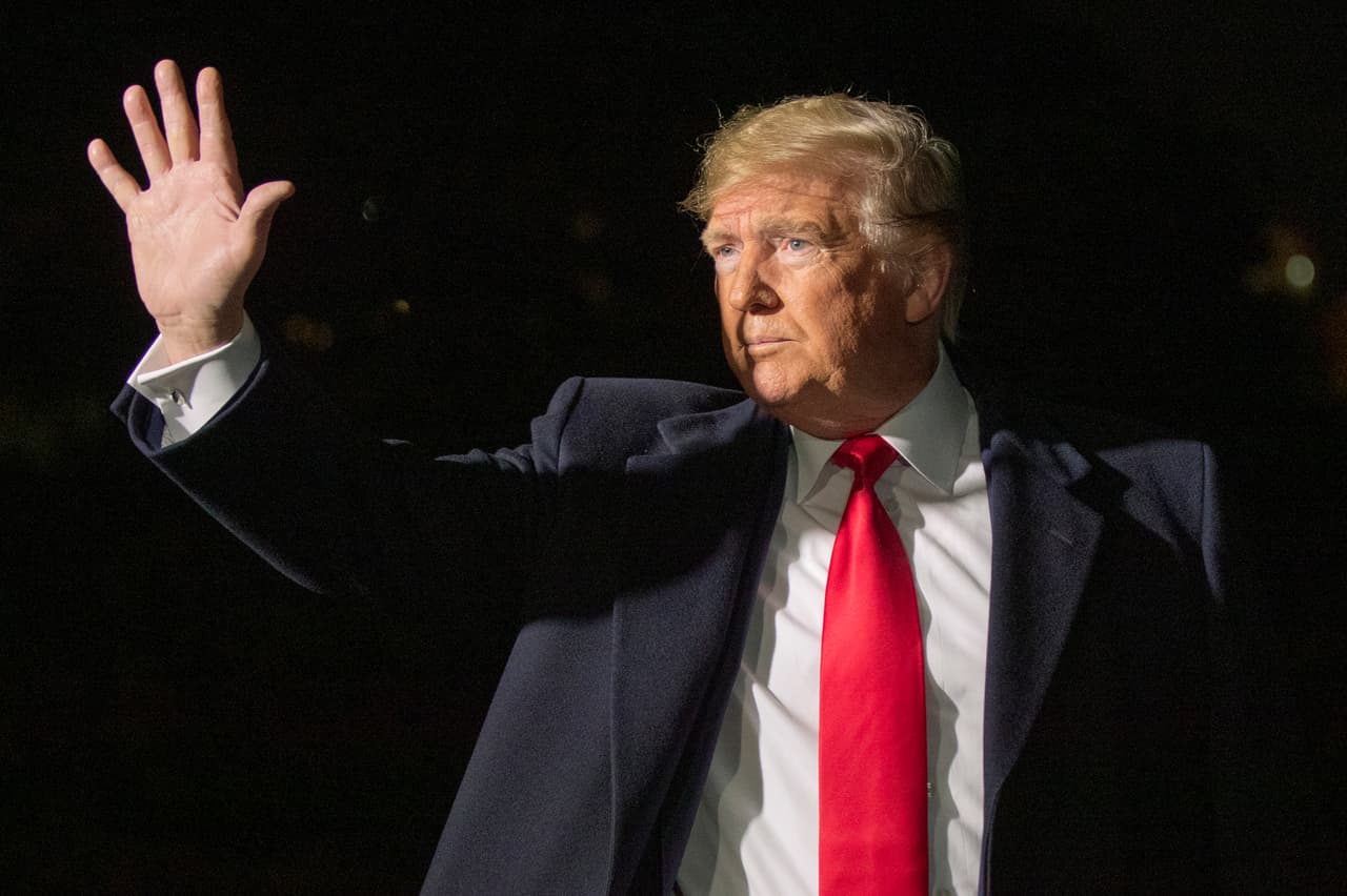 El presidente Donald Trump afirma que la investigación en su contra por la controversial llamada a Ucrania es una "cacería de brujas".