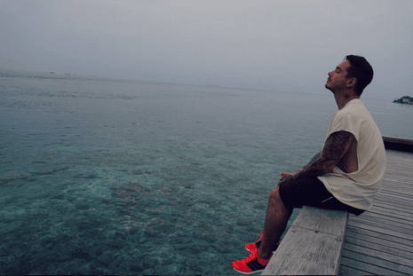 ¡Qué paraíso! Balvin se paso varios días en las Islas Maldivas.