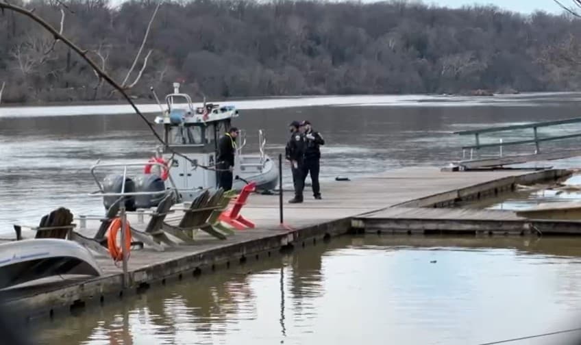 Autoridades recuperaron un cuerpo del río Potomac este miércoles 13 de marzo, minutos después de las 12 de la tarde.