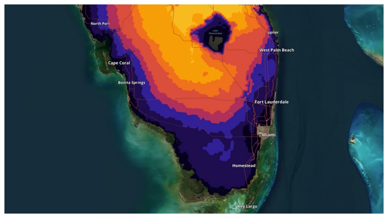 ¿Cuánto bajará el termómetro con la llegada de un frente frío al sur de Florida? Te explicamos