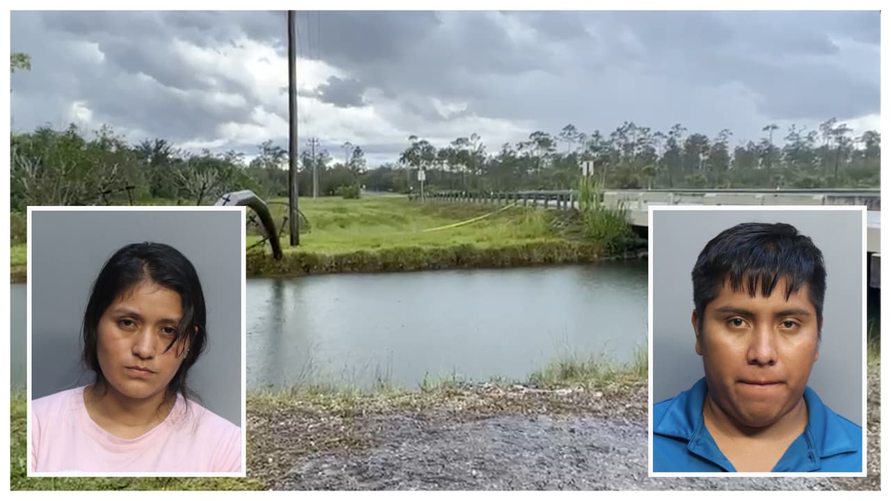 Pareja es acusada de asesinato tras hallazgo del cadáver de un hispano flotando en un canal