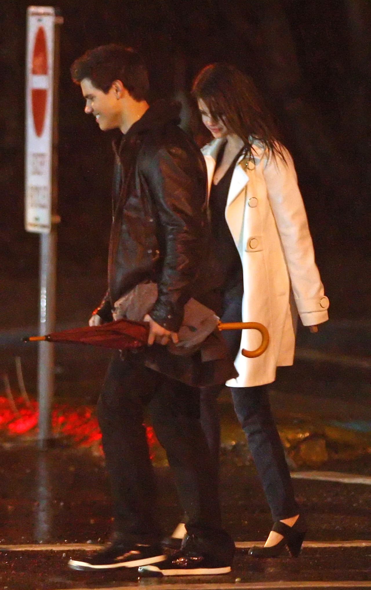 Y aunque después Taylor y 'Sel' fueron amigos, se dijo que Justin no soportaba ver al afamado actor.