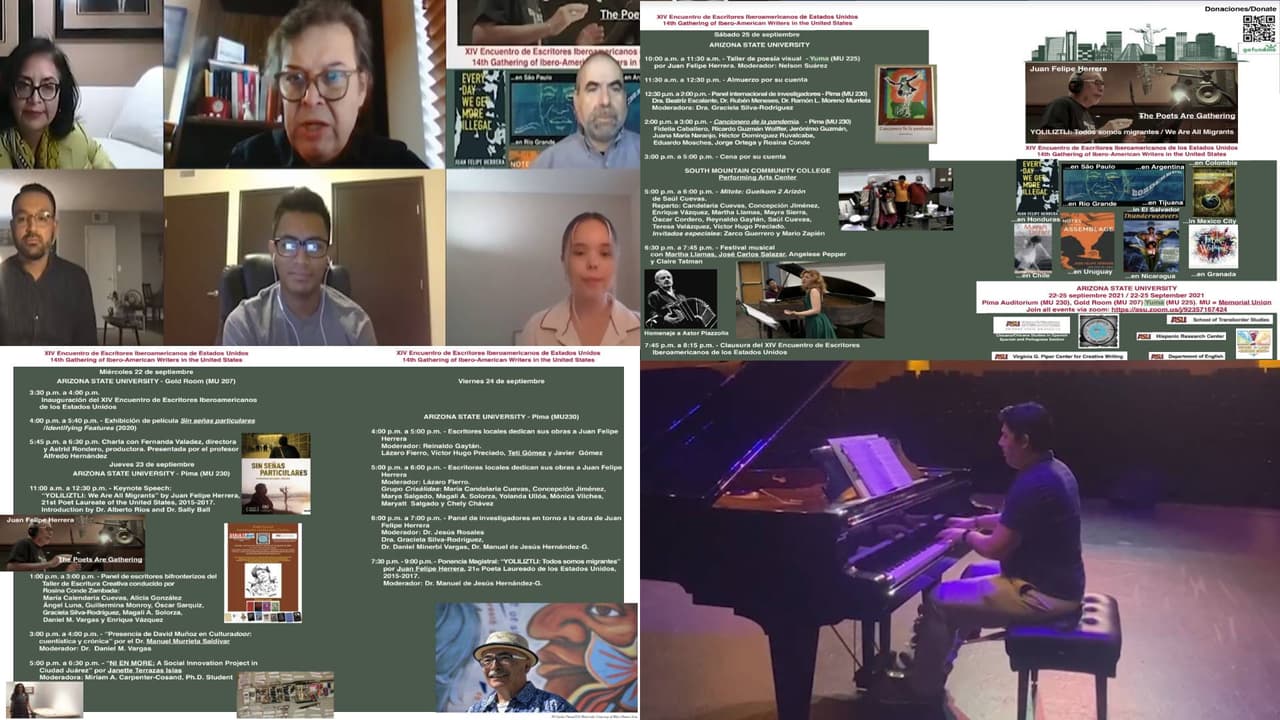 Disfruta de cine, teatro y literatura en español en el XIV Encuentro de escritores Iberoamericanos de Estados Unidos