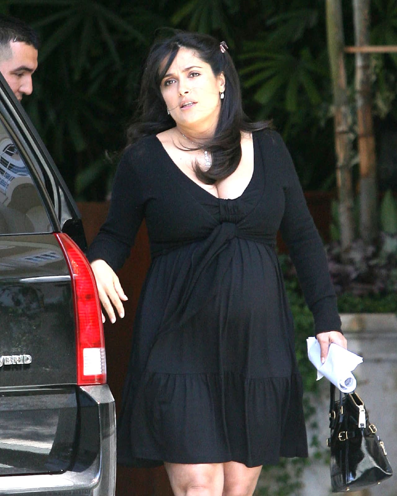 Su estatura también influyó un poco en que las 30 libras que aumentó se le notaran más.