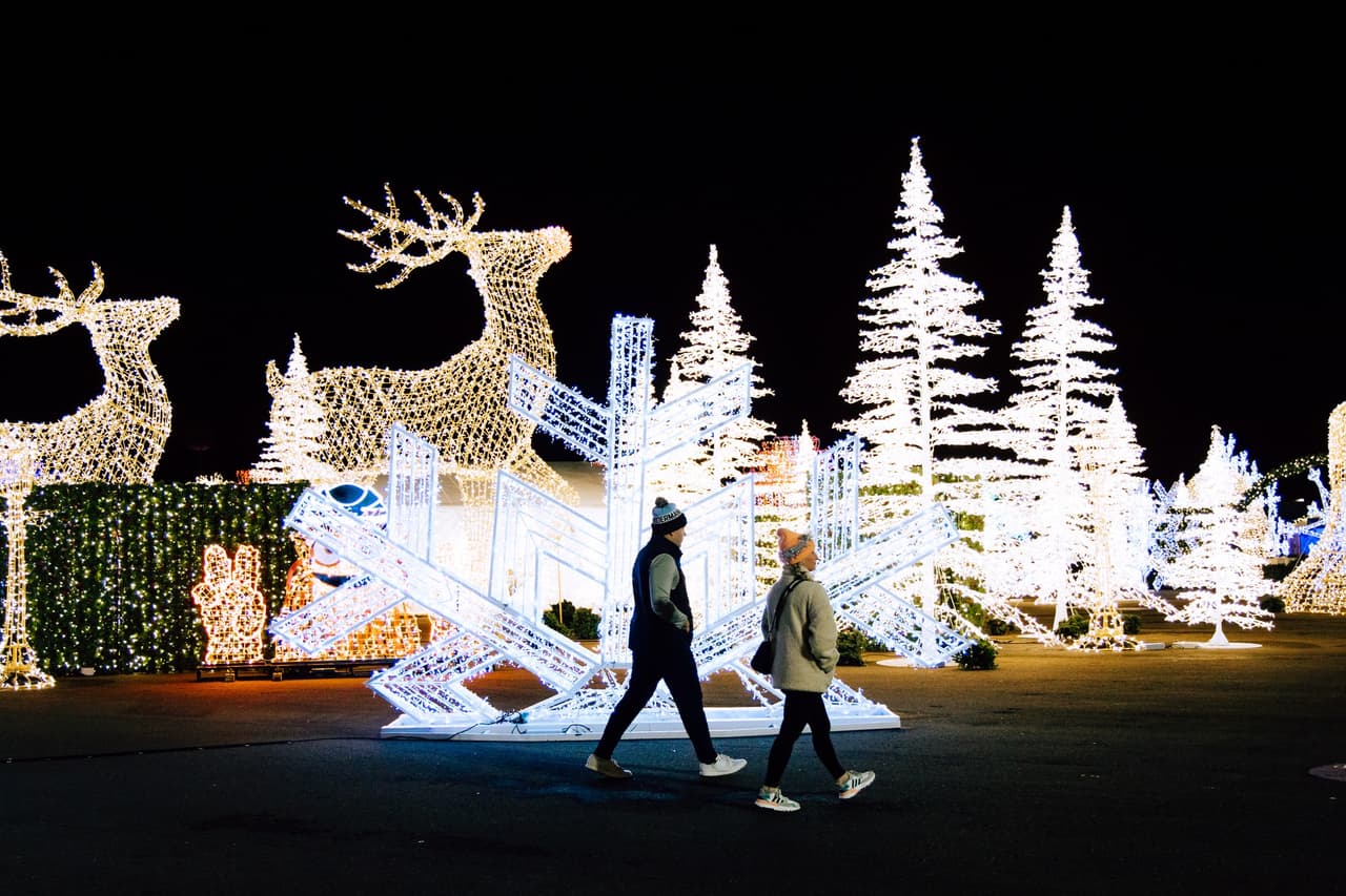 <b><a href="https://www.tinseltownholiday.com/">Tinseltown Holiday Spectacular at Greater Philadelphia Expo Center Oaks (Hasta el 31 de diciembre)</a></b>. Al regresar por segundo año al recinto ferial en el Greater Philadelphia Expo Center en Oaks, esta experiencia navideña está impulsada por la asombrosa cantidad de 1,2 millones de luces parpadeantes.