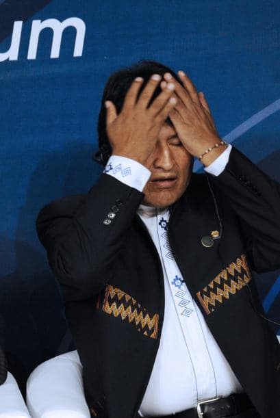 Evo Morales, el presidente de Bolivia, ha dicho frases muy suyas que le han merecido incluso un libro recopilatorio.