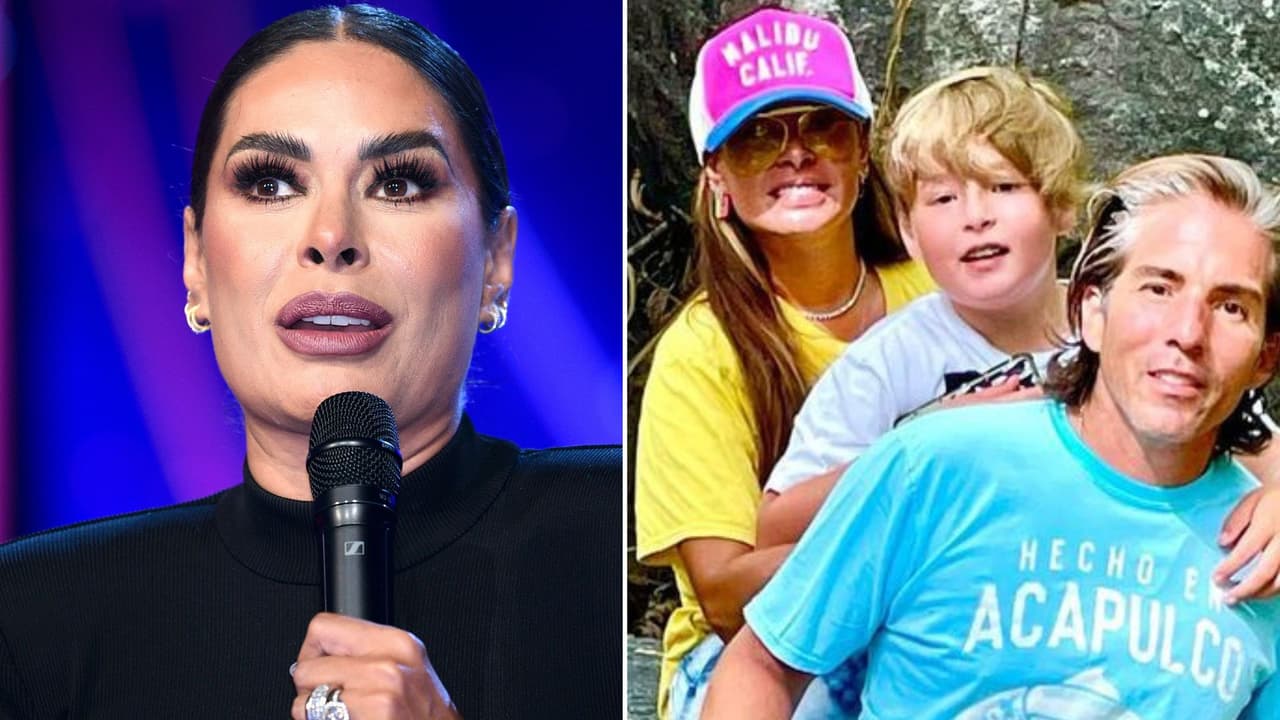 Galilea Montijo confiesa que su hijo de 10 años le ruega que ya no lo lleve con ella a los foros