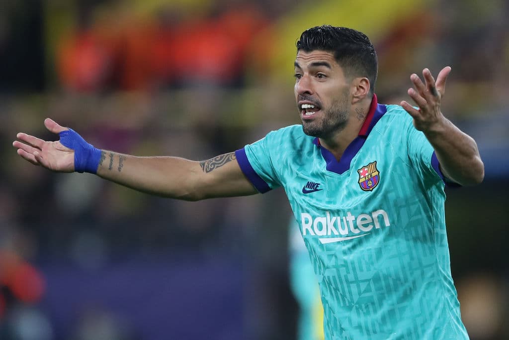 Luis Suárez alarga su sequía sin marcar fuera de casa en Champions league. La última vez que lo logró fue frente a la Roma hace 4 años y 1 día.