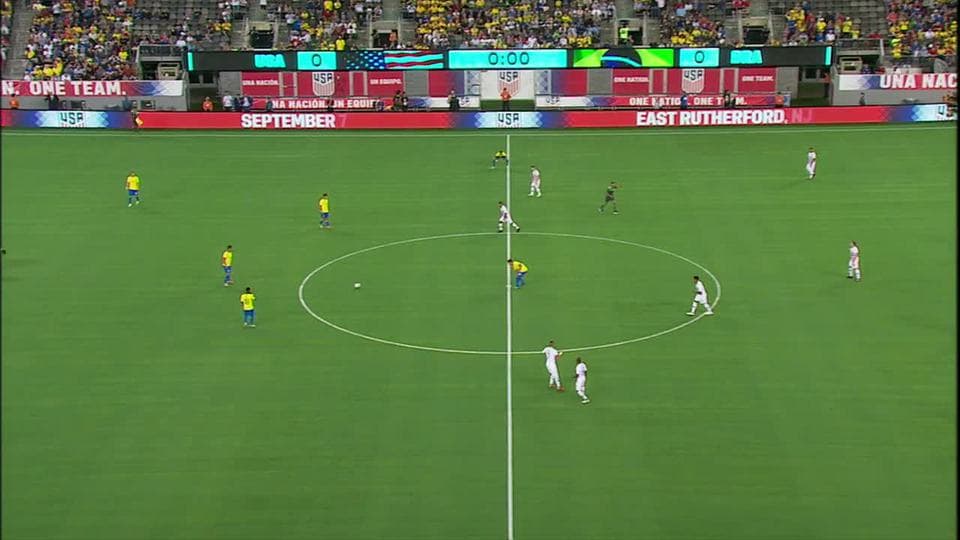 Highlights: Brazil at USA on September 7, 2018