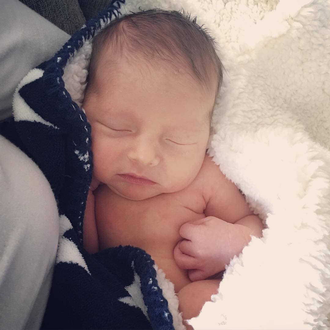 Así presentaron al pequeño Boomer Robert Phelps, ¡está hermoso!