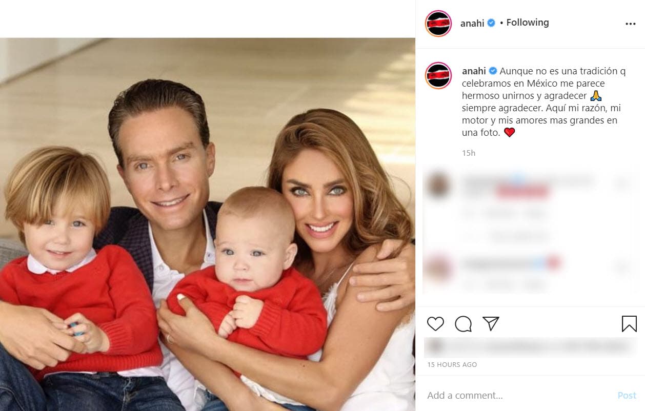 El 17 de enero de 2017 se convirtieron en padres de Manuel y tres años más tarde nació 
<a href="https://www.univision.com/famosos/yo-con-mis-manitas-saque-a-mi-bebe-asi-fue-como-anahi-ayudo-a-su-segundo-hijo-a-nacer-fotos">Emiliano</a>, el 3 de febrero de 2020.
<br>