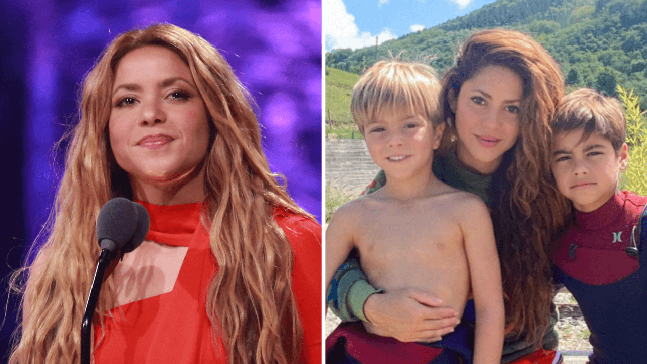 La poderosa lección que Shakira le dio a sus hijos sobre el escenario de Premios Juventud 2023