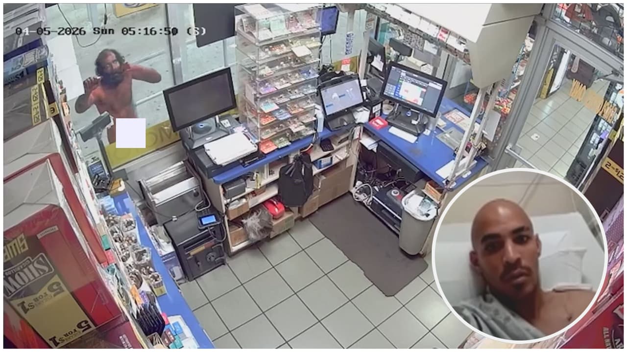 Exboxeador cubano es acusado de apuñalamiento: la víctima llegó desnuda a una gasolinera en Miami