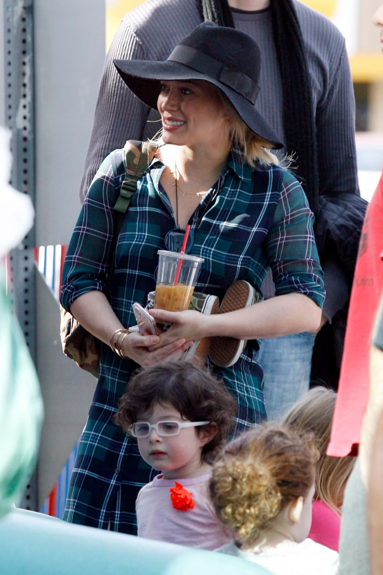 Lucía fresca y sin maquillaje.