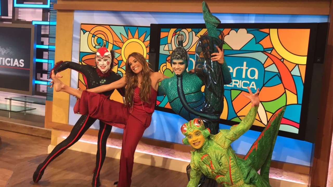 ¡Sin pena y sin zapatos! Karla mostró que está lista para 'OVO'.