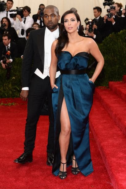 26. Ya como la señora West apareció muy sensual y elegante en la gala MET 2014.