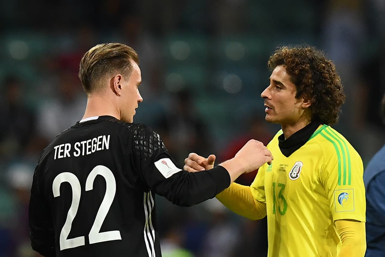 Ter Stegen elogió a Guillermo Ochoa