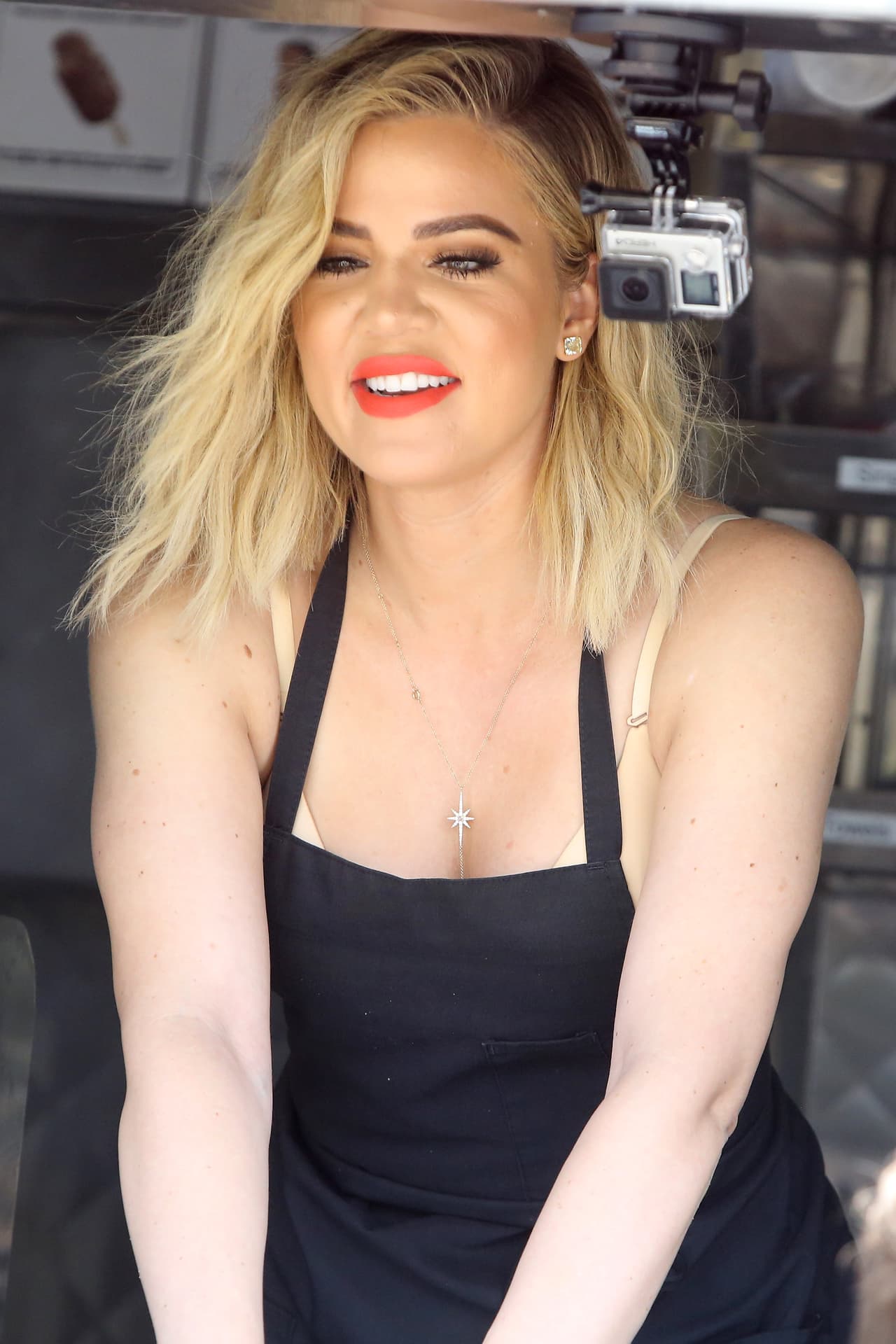 La empresaria la pasó de maravilla con sus fans.