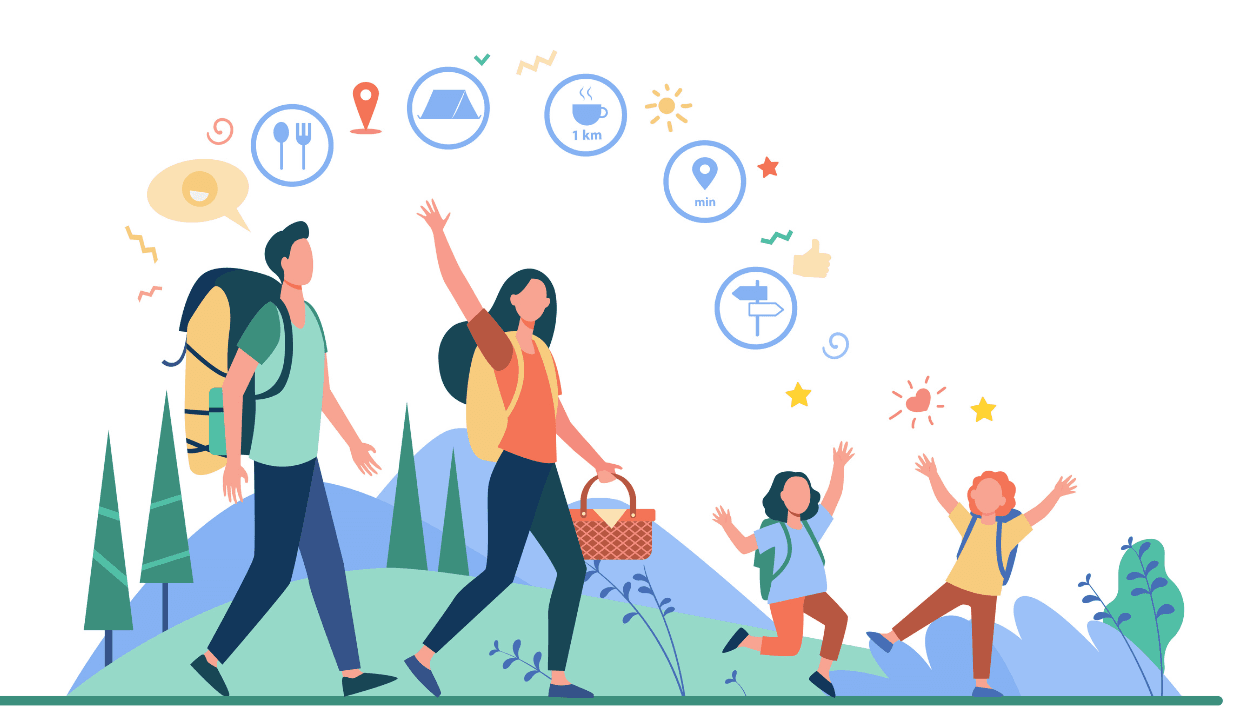 Un viaje en familia puede tener un trayecto tranquilo y un final feliz