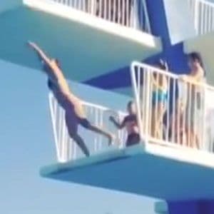 High Dive Fail