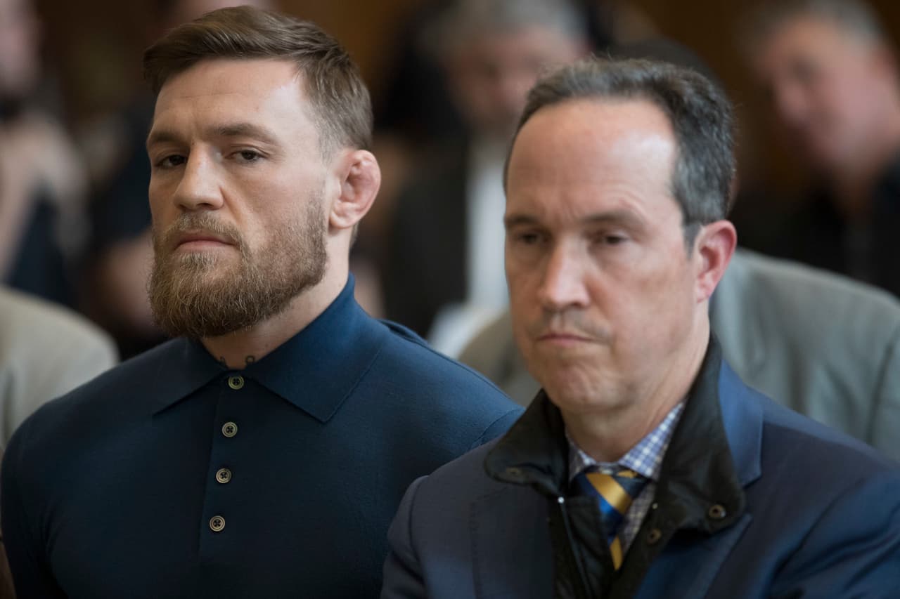 McGregor se confesó antes de su detención: "Lo siento pero tenía que hacerlo"