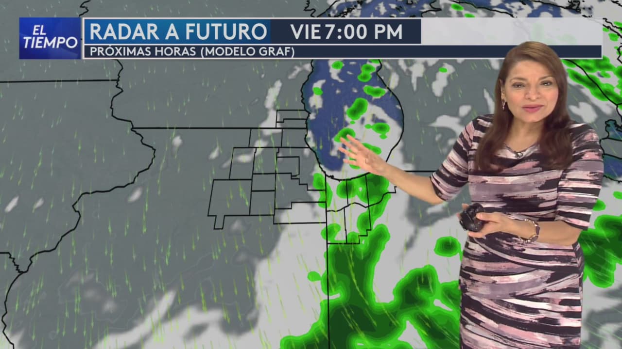 Pronóstico en Chicago: alta probabilidad de lluvia y ráfagas de viento con descenso de temperatura este viernes