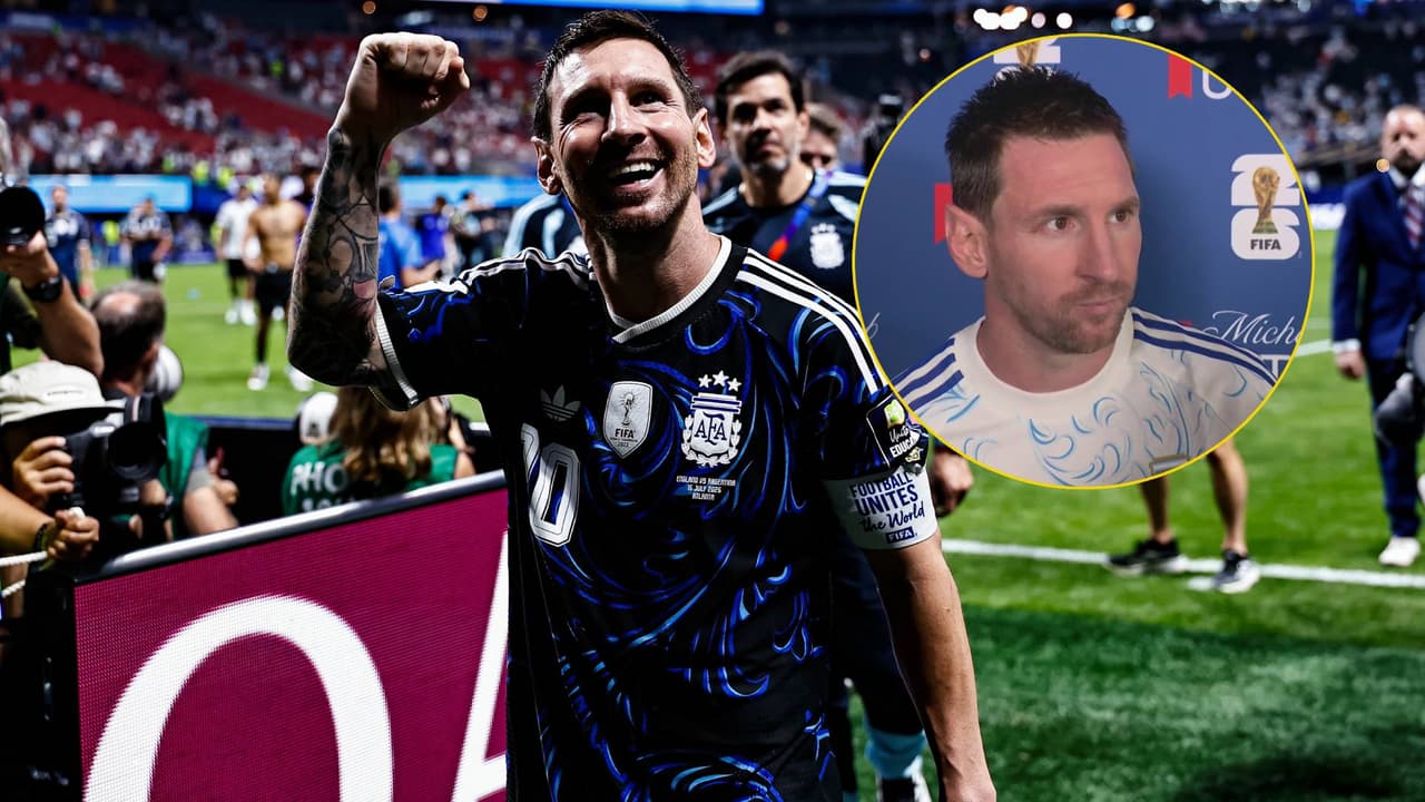 Messi se sincera sobre el Barcelona rumbo a la Final