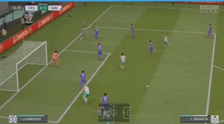 Cruz Azul no logra salir del sótano y esta vez caen frente al Santos de Eduardo Aguirre con un marcador de 3-4.