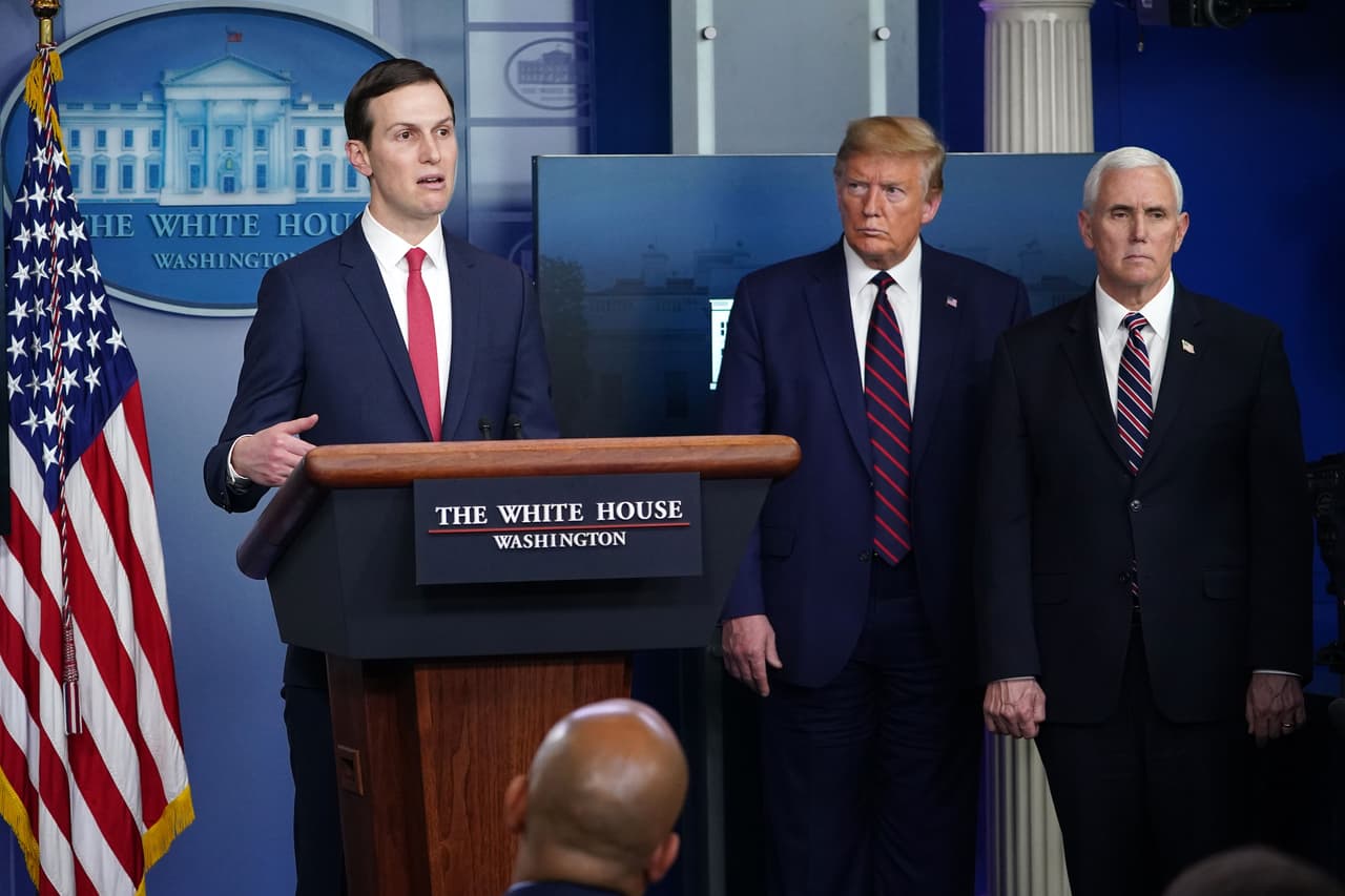 Jared Kushner se estrena en el equipo del coronavirus de la Casa Blanca y le llueven críticas
