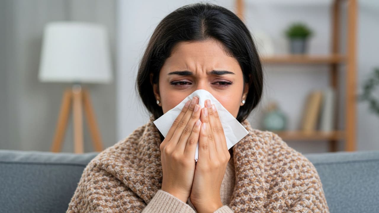 <h3 class="cms-H3-H3">Influenza: la que golpea de inmediato </h3>
<br>La influenza no avisa. Aparece de repente y derriba. 
<b>Un niño puede estar bien por la mañana y tener fiebre alta por la tarde.</b> Se acompaña de 
<b>escalofríos, dolores musculares, tos seca y un agotamiento</b> que no permite ni jugar ni mirar televisión. 
<br>
<b>Signos que la diferencian: </b>
<br>Fiebre alta (por encima de 102 °F) 
<br>Dolor en todo el cuerpo 
<br>Tos intensa 
<br>Cansancio extremo que aparece de un momento a otro 
<br>Náuseas en algunos casos 
<br>La vacuna anual sigue siendo la forma más efectiva de prevención,
<b> especialmente para niños menores de cinco años o personas con condiciones médicas.</b>