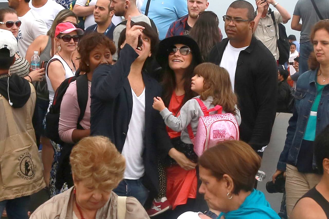 Paolo Carta y Laura hacen una linda pareja.