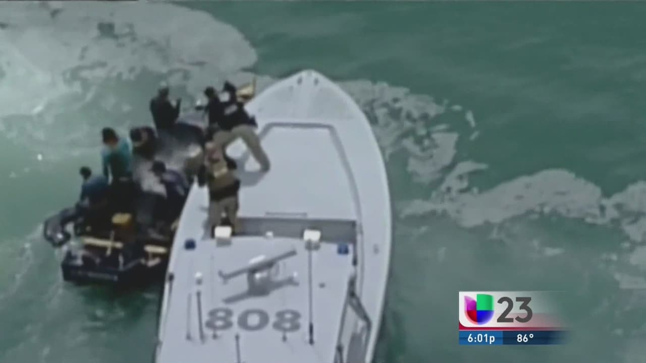 Guardia Costera intercepta a grupo de cubanos cerca de Key Biscayne