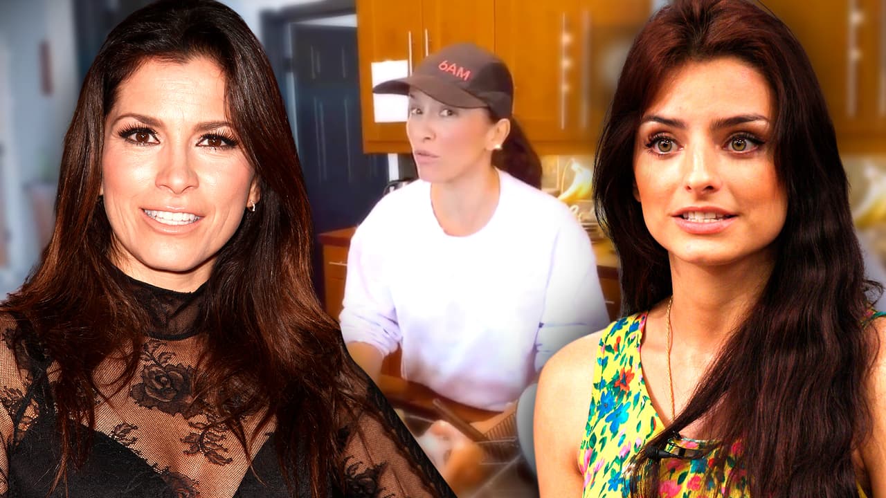 Alessandra Rosaldo sospecha que Aislinn Derbez la invita a su casa cuando tiene los trastes sucios