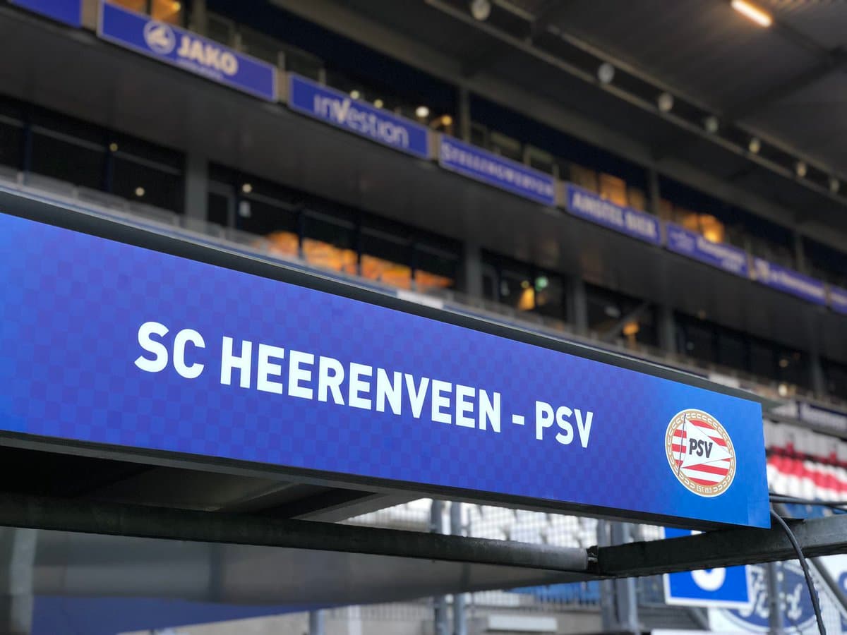En fotos: con Chucky Lozano 45 minutos, el PSV rescató un punto ante el Heerenveen