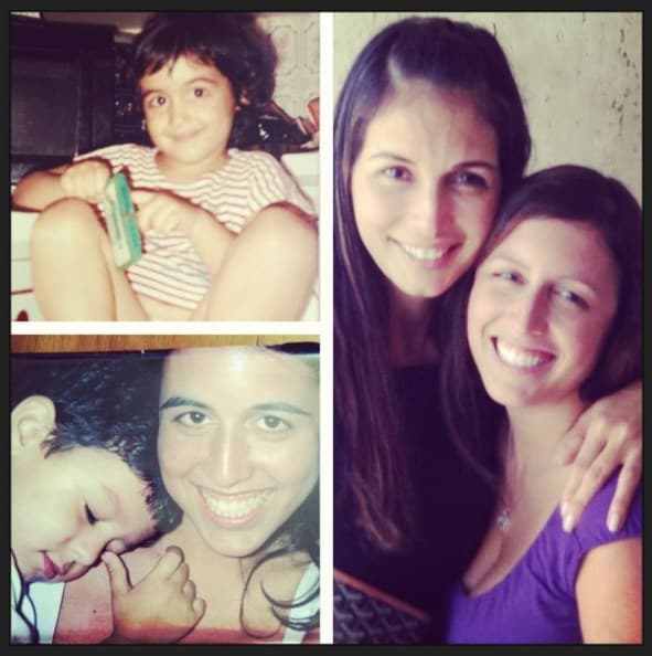 Algunas entrañables fotos de Giselle Blondet con su hija Andrea.