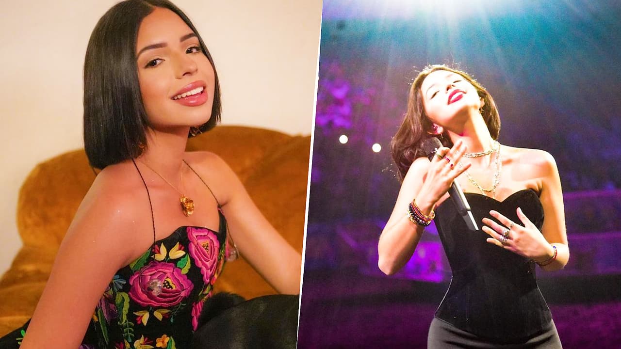 Vestidos de princesa y pantalones ajustados: Ángela Aguilar deslumbró con sus outfits en palenque